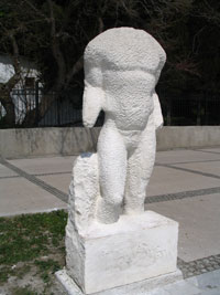 гурзуф фото, скульптура на набережной
