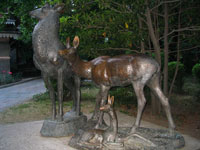 гурзуф фото, скульптура в парке сантория Гурзуфский