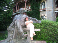 гурзуф фото, памятник Ленину в парке