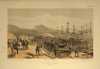 Строительство железной дороги в Балаклаве. Гравюра 1855года